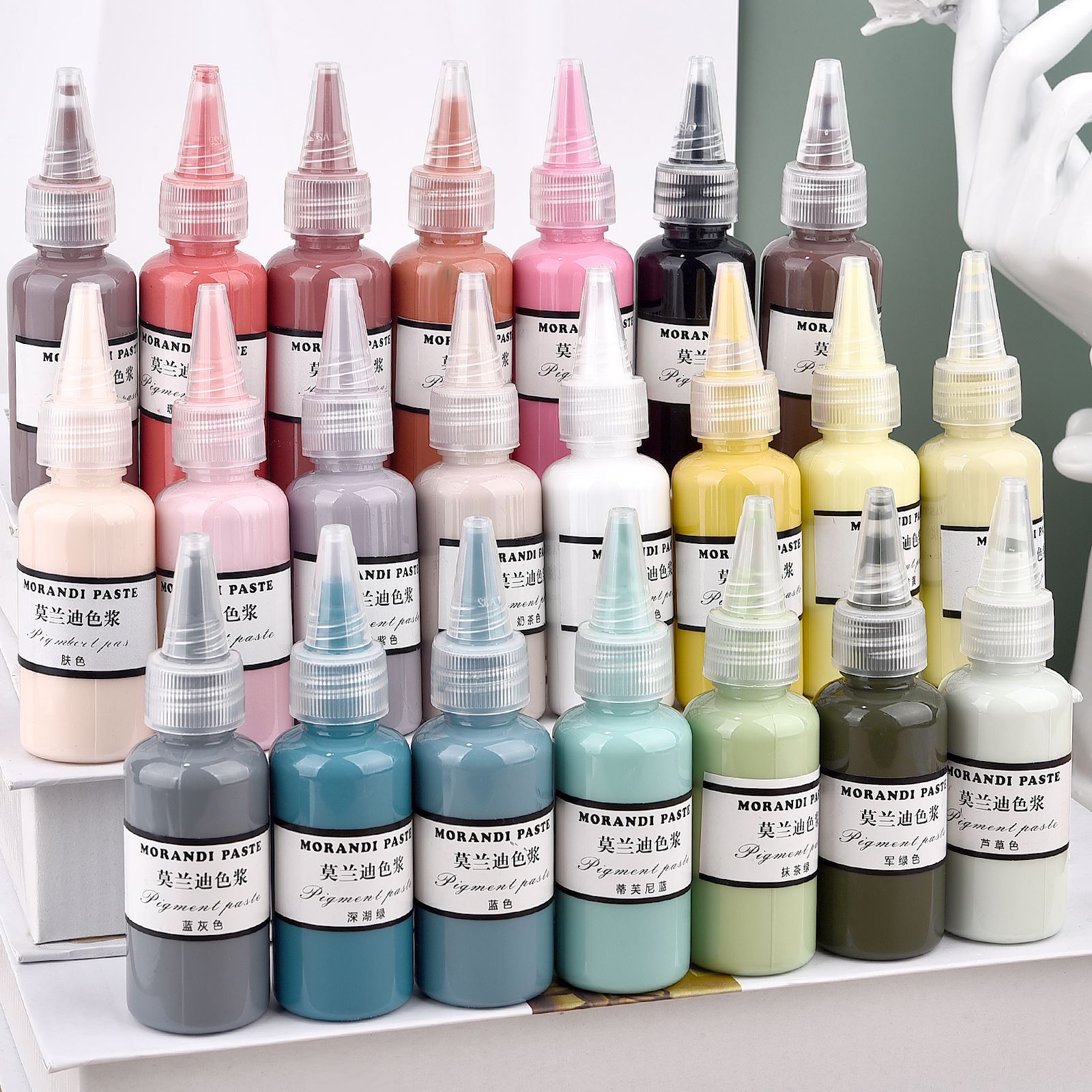 Resin Dye Alcohol - Morandi Farben Flüssigharzpigmente Epoxidharz UV-Harz Tinte