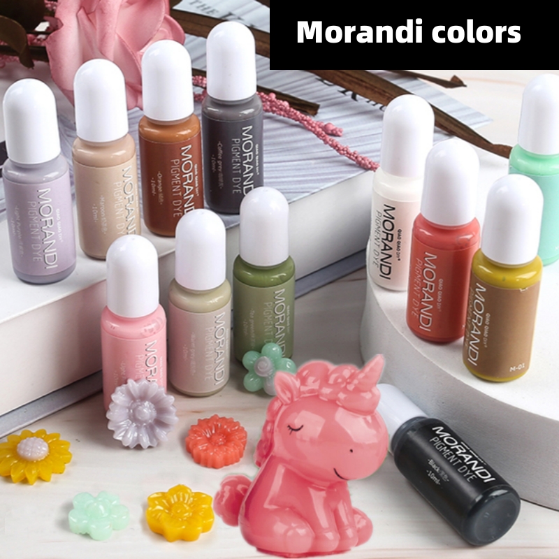 Resin Dye Alcohol - 24 farben Morandi Undurchsichtige Farbe Pigment