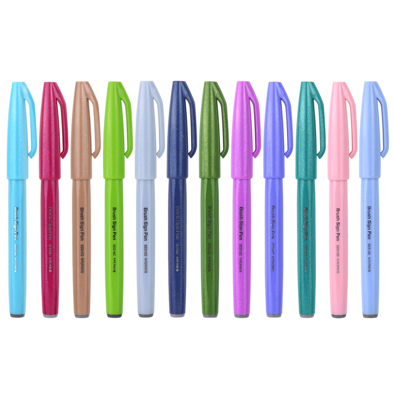 Pentel Pen Sign Pen - 12/24 stücke Japan Pentel Touch Pinsel