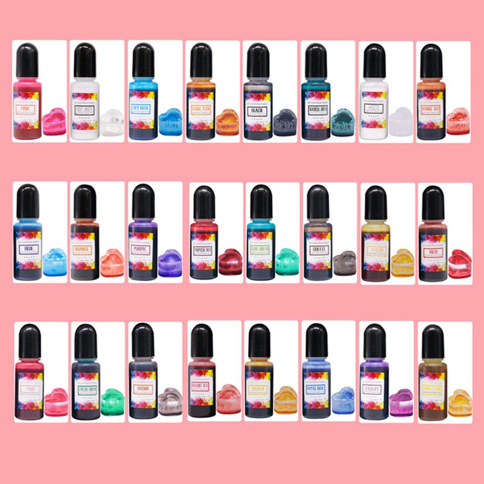 24 Stück Alkoholtinten Epoxidh – Resin Dye Alcohol Bewertung und Preis