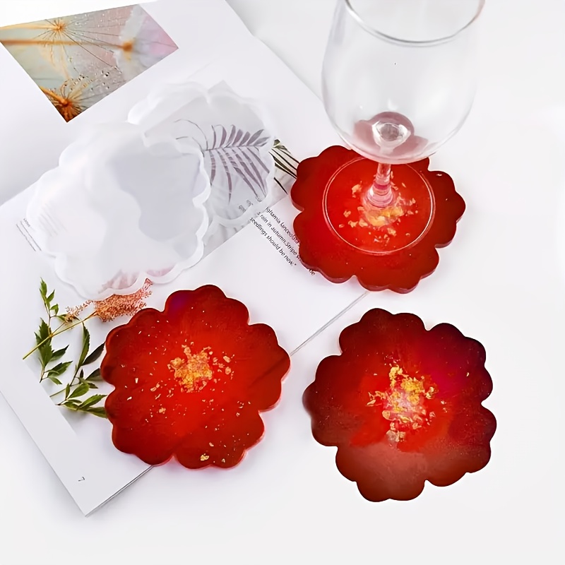 5er-Set Spiegel-Blumenformen ( – Silicone Mold Tray Bewertung und Preis