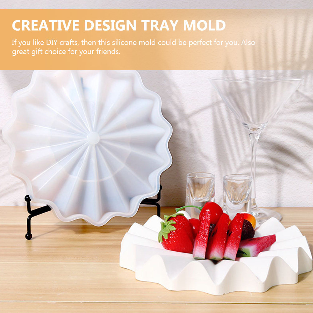 Premium Flexible Silikon-Welle – Serving Tray Mold Bewertung und Preis
