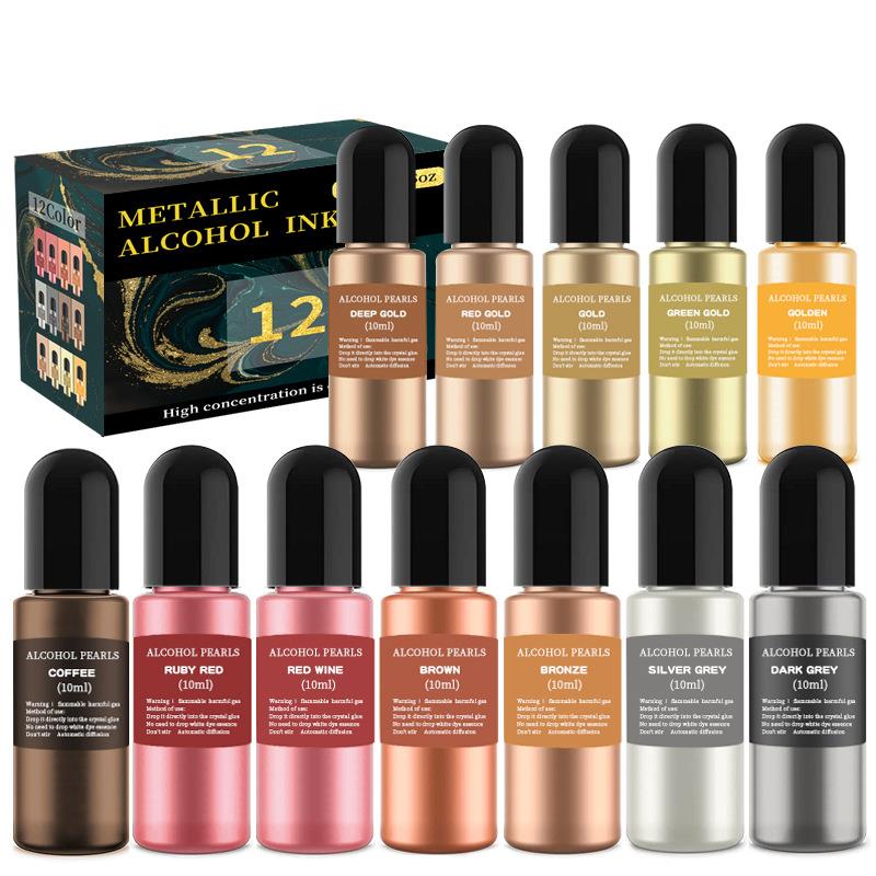1 Set Harz Pigment Kit Kunst T – Resin Dye Alcohol Bewertung und Preis