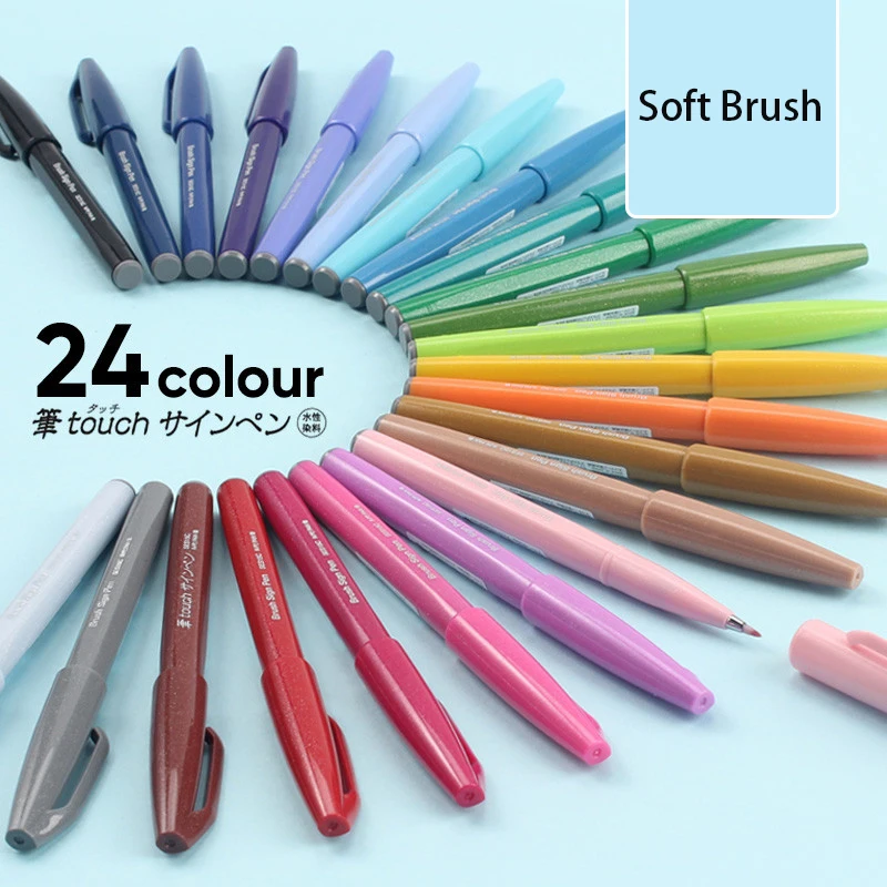 Japan Pentel Touch Pinsel-Schi – Pentel Pen Sign Pen Bewertung und Preis