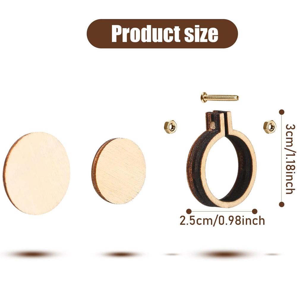 10 Teile/satz Holz Mini Sticke – Wood Ring Blank Bewertung und Preis