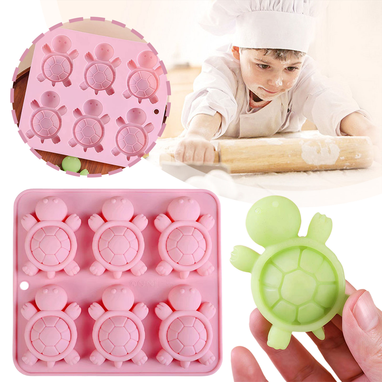 Schildkröten Eisschale 3d Schi – Silicone Mold Tray Bewertung und Preis
