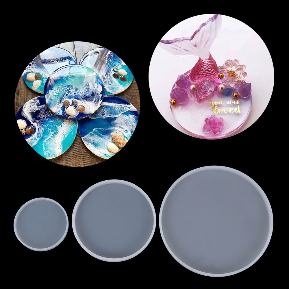 DIY Handwerk Silikon Flüssigke – Coaster Mold Round Bewertung und Preis