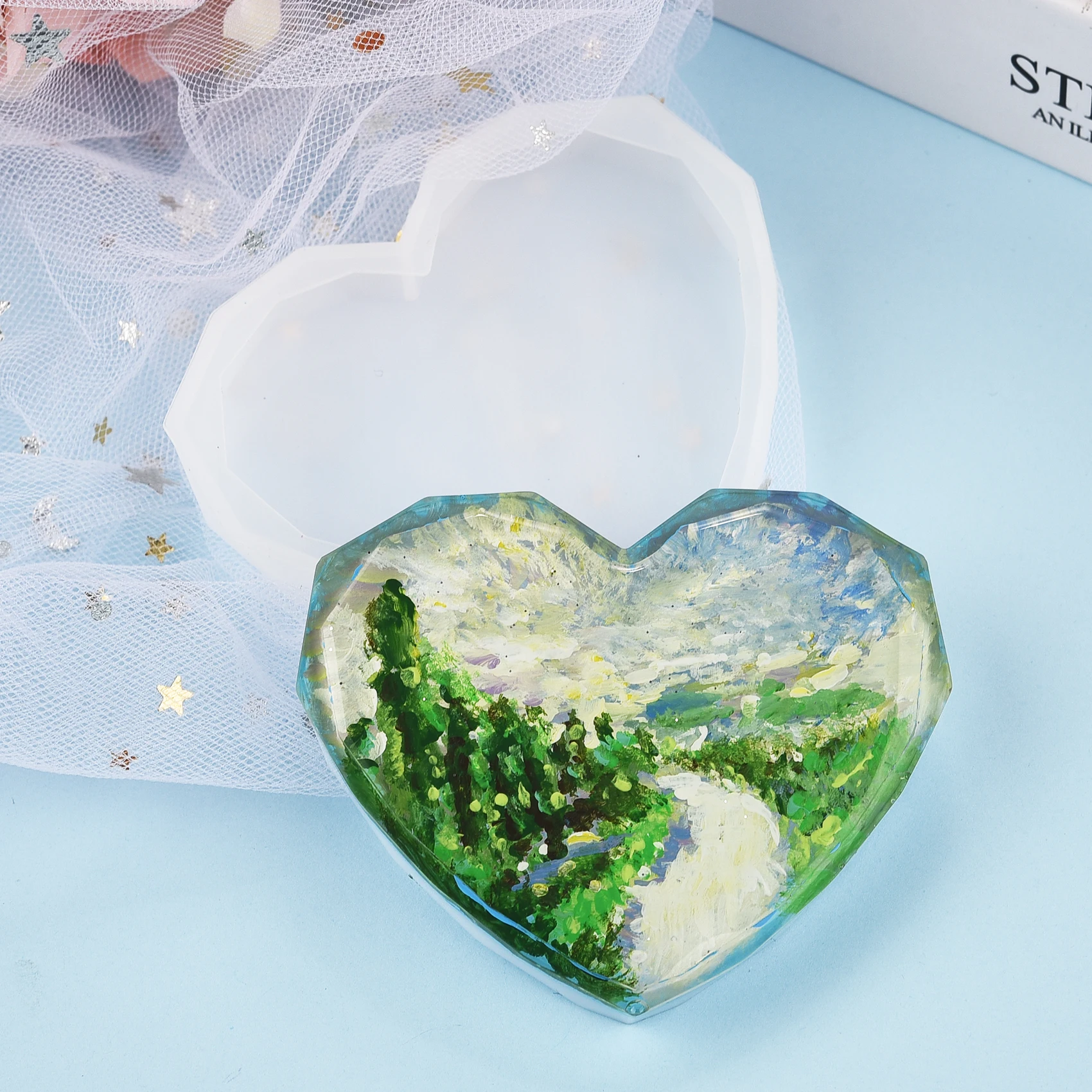 Harz Untersetzer Silikon Form  – Coaster Mold Round Bewertung und Preis