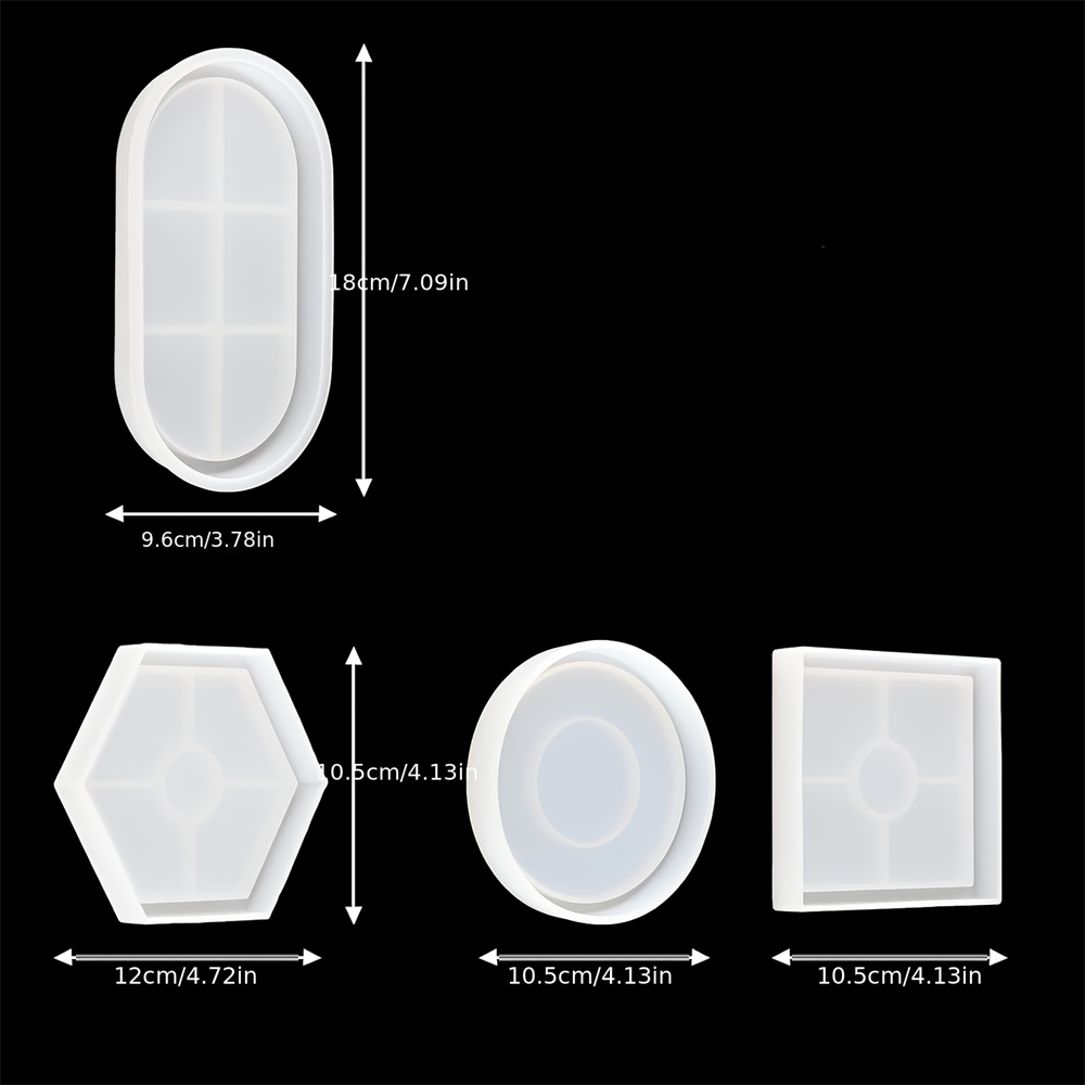 4 teile/satz Lagerung Tablett  – Serving Tray Mold Bewertung und Preis