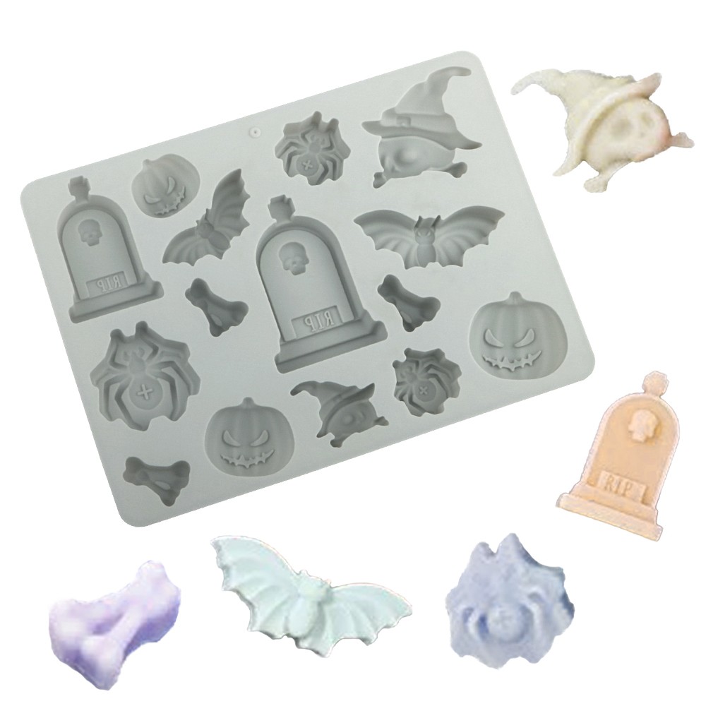 Halloween Element Grabstein Sp – Silicone Mold Tray Bewertung und Preis