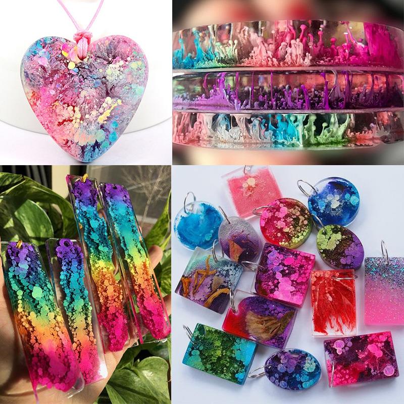24 farben 10 ml Kunst Tinte Al – Resin Dye Alcohol Bewertung und Preis