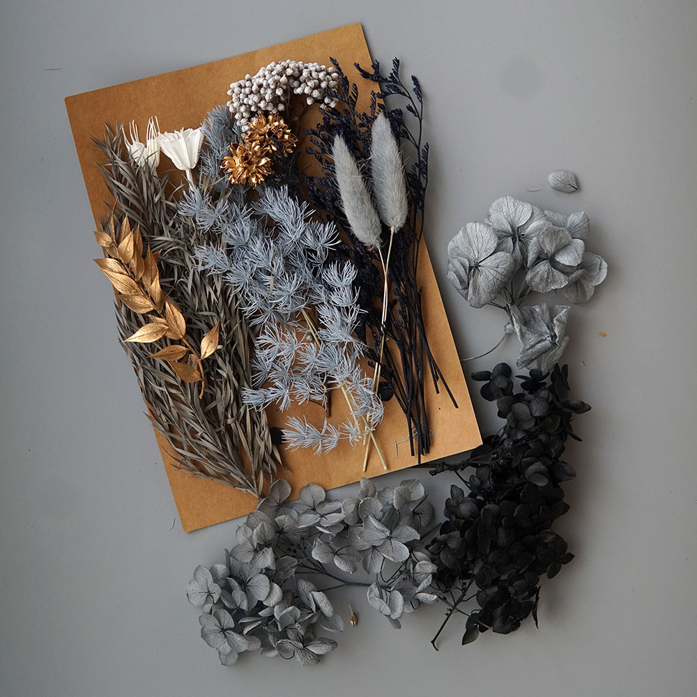 1 Packung künstliche Pflanzen, – Flower Preservation Resin Bewertung und Preis