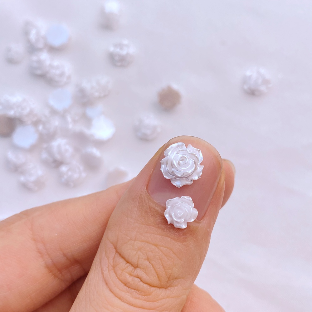 100 Stück neue süße Mini 5mm/7 – Flower Preservation Resin Bewertung und Preis