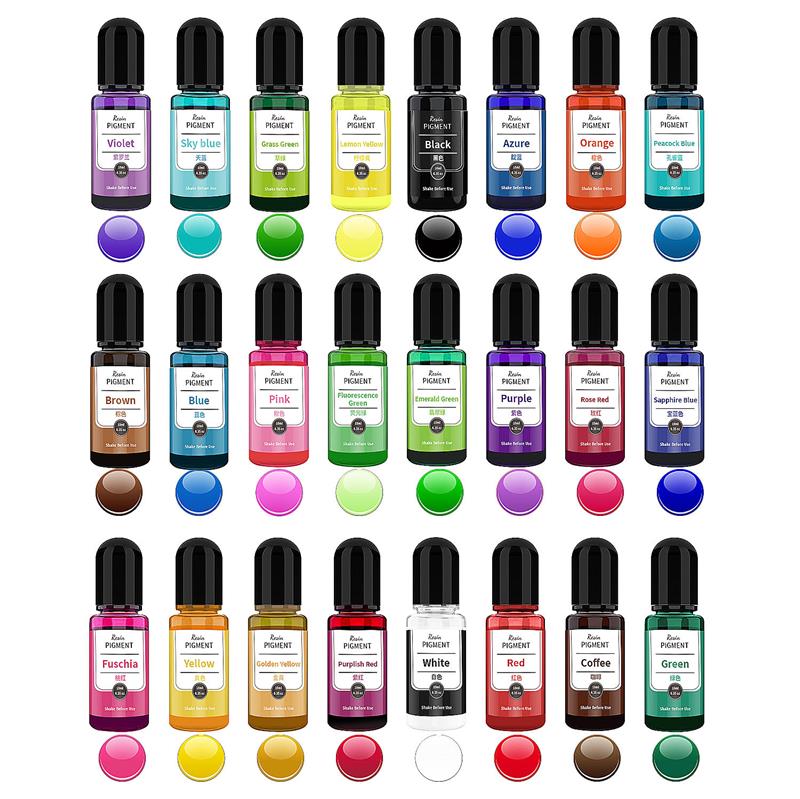 24 farbe Kunst Tinte Alkohol H – Resin Dye Alcohol Bewertung und Preis